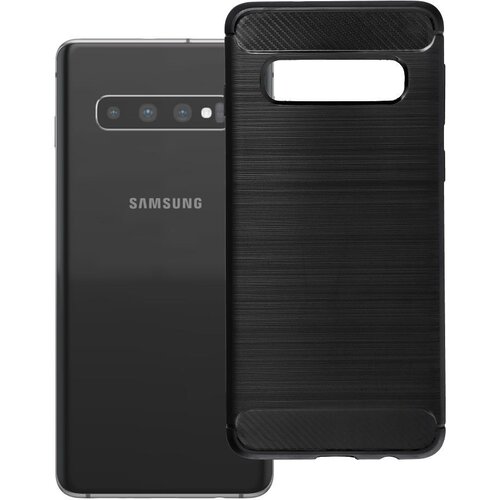 Oem Futrola za Samsung Galaxy S10 Carbon 2.0 crna Slike