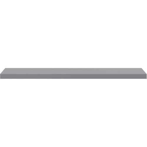  Plutajuća zidna polica siva 120 x 23,5 x 3,8 cm MDF Slike