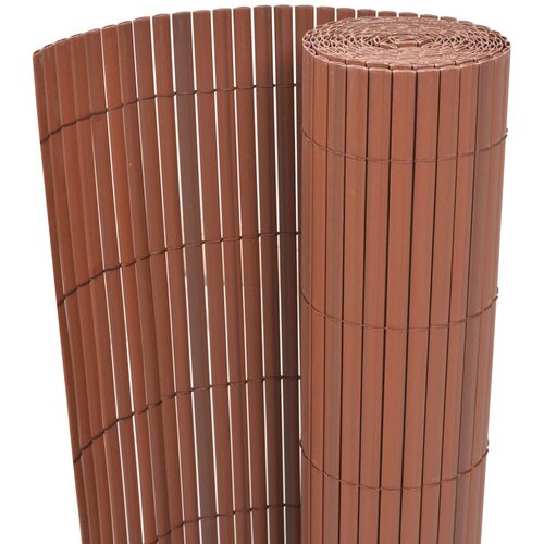  Vrtna Ograda Smeđa 150 x 300 cm PVC Slike