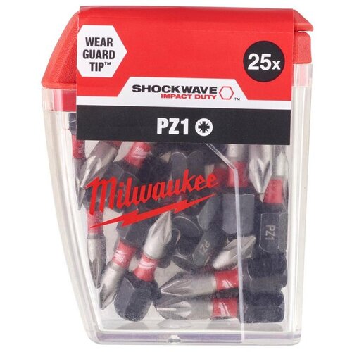 Milwaukee TIP PZ1 x 25 mm/25 psov. Shockwave, (21110851) Slike