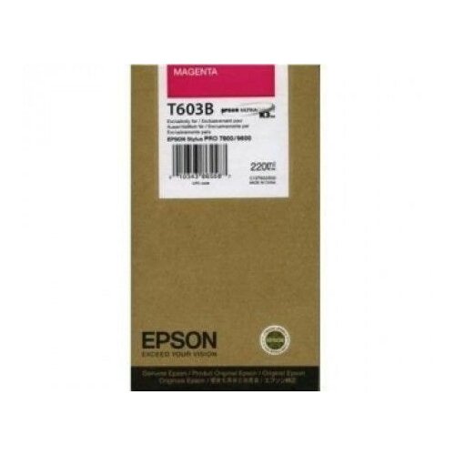 Epson T603B magenta ketridž Slike