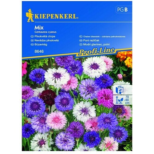KIEPENKERL Sjeme cvijeća Puni različak Mix (Centaurea cyanus, Raznobojno) Slike