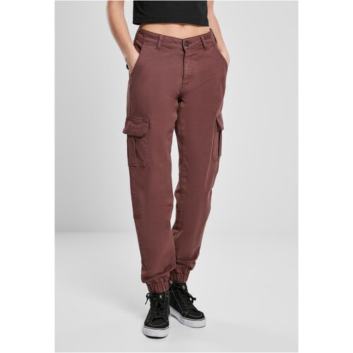 Urban Classics Women&amp;#039;s high-waisted cargo pants cherry Slike