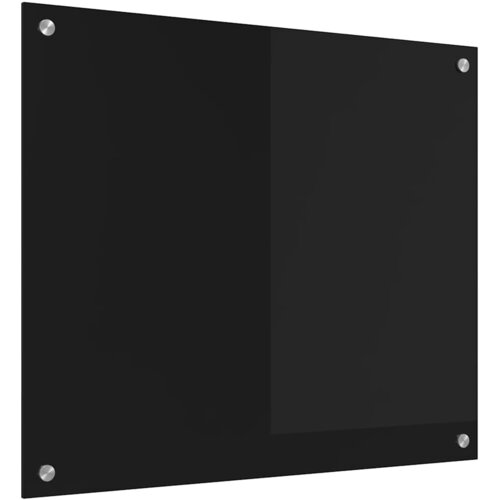  Kuhinjski zid Crna 70 x 60 cm Staklo otporno na udarce Slike