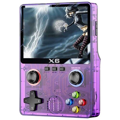 Nikeda Ručna konzola X6 Gaming Console Purple Cene