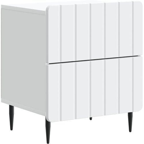  Noćni ormar Bijela 43 x 34,5 x 49,5 cm Konstruirano drvo Cijene