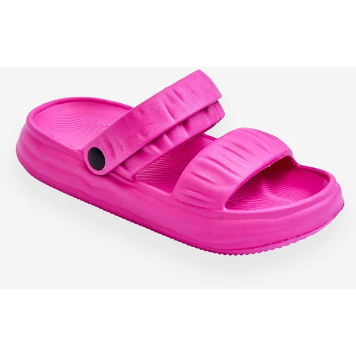 Boto PH2 Foam Slide Sandals Fuchsia Lirell