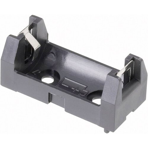 Keystone Electronics Držalo za baterijo tipa 1/2 AA s kontaktom\, (D x &Scaron; x V) 34\, 5 x 16 x 15 mm, (20641742) Cene