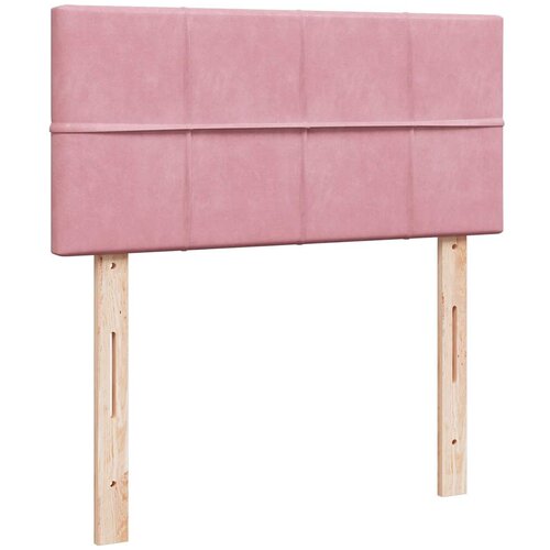 Box spring krevet s madracem ružičasti 100x200 cm bar&amp;scaron;unasti Slike