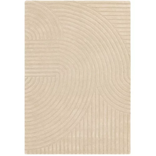 Asiatic Carpets Bež vuneni tepih 120x170 cm Hague –