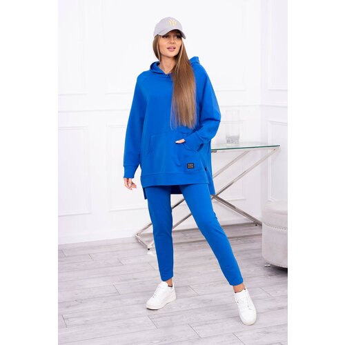Kesi Set with cornflower sweatshirt Slike