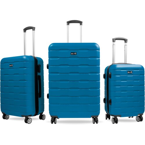  Set kofera AGA Travel MR4658-Dark-Turquoise - tamna tirkizna Slike