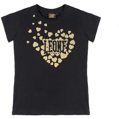 Leone 1947 Majice s kratkimi rokavi Girl T-Shirt Short Sleeves Gold 1947 Črna Cene