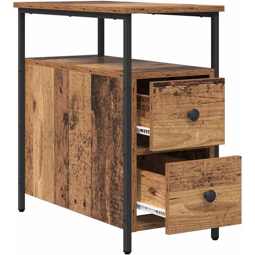  Noćni ormar Staro drvo 30 x 60 x 60 cm Konstruirano drvo Slike