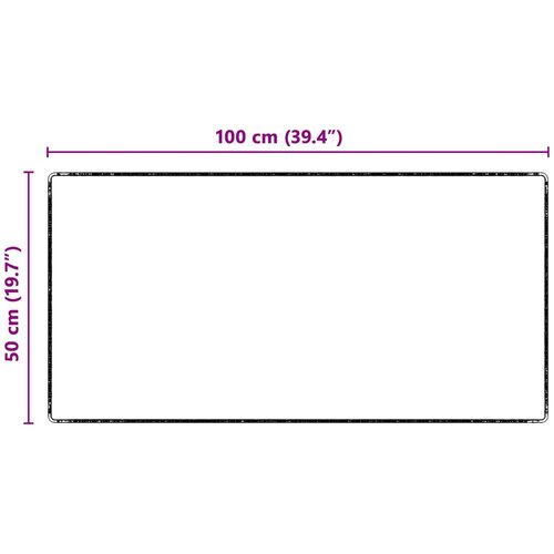  Tepih trkač Siva 50 x 100 cm 100% Polipropilen Tuft Slike
