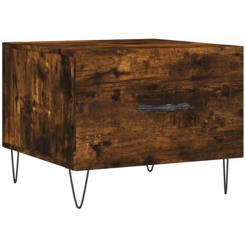  Stolići za kavu 2 kom boja hrasta 50x50x40 cm konstruirano drvo Slike