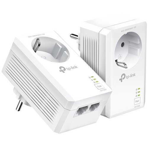 Tp-link AV1000 2-Port GB Powerline Starter Kit Powerline jednostruki adapter duo set TL-PA7027P KIT 1000 MBit/s Cijene