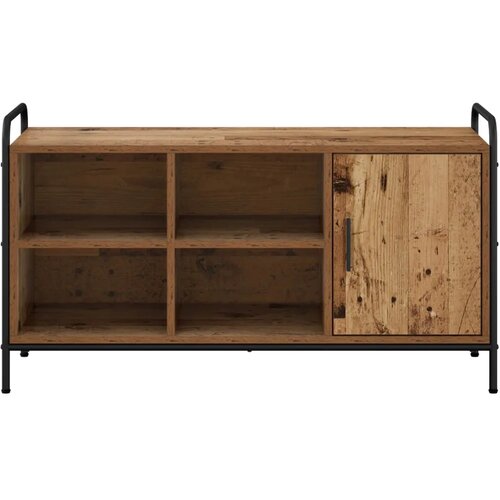  Ormar za cipele 100 x 39 5 x 55 5 cm Konstruirano drvo - Staro drvo Slike