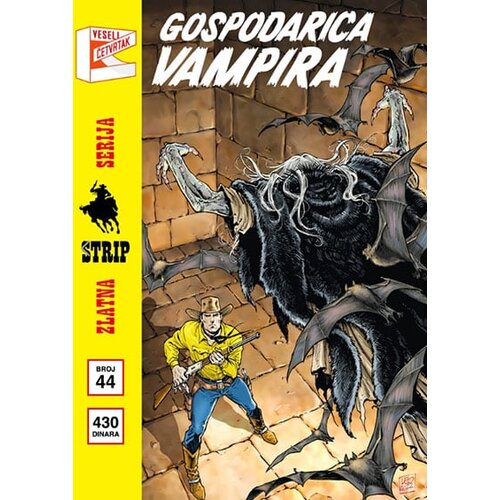 Veseli četvrtak Grupa autora - Zlatna serija 44 korica B Tex - Gospodarica vampira Cene