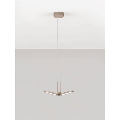 Nova Luce LED viseća svjetiljka aluminijska s mogućnosti zatamnjivanja mat zlatna &amp;oslash; 32,5 cm Vea &amp;ndash; Slike