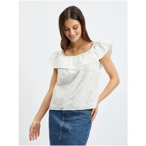 Orsay White Ladies Blouse - Ladies Orsay White Ladies Blouse - Ladies