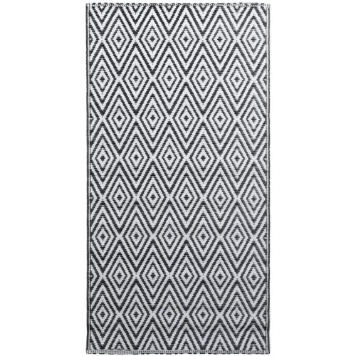 Maison Chic Zunanja Preproga, Rug bela in črna 160x230 cm PP, (22122446) Cene