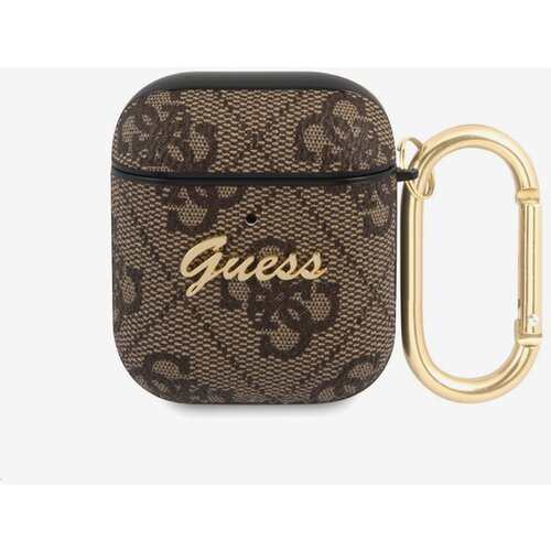 Guess 4G Script PC/PU Airpods 1/2 Brown Ovitek Vijolična Cene