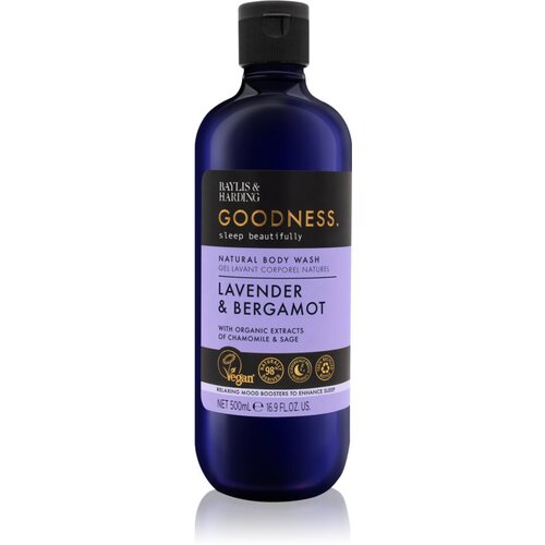 Baylis & Harding Goodness Sleep Beautifully antistres gel za tuširanje za miran san Lavender & Bergamot 500 ml Cijene