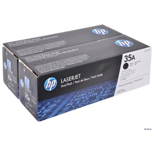  HP 35A črn/black 2 KOSA (CB435AD) - original MEGA CENA + BREZPLAČNA DOSTAVA! Cene