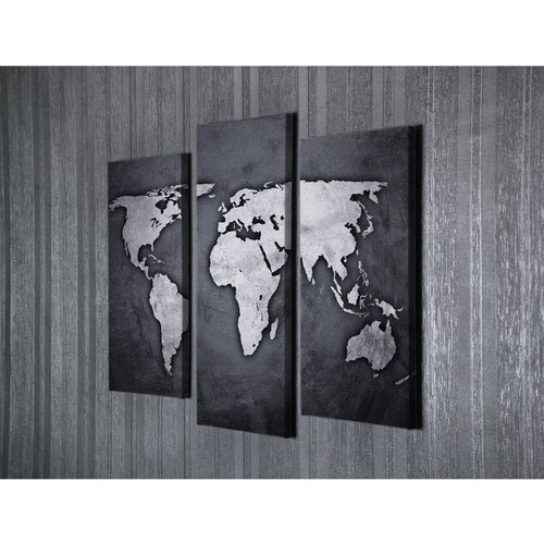 WALLXPERT UC89 Vi&scaron;enamensko Dekorativno Platno (3 Komada) Cene