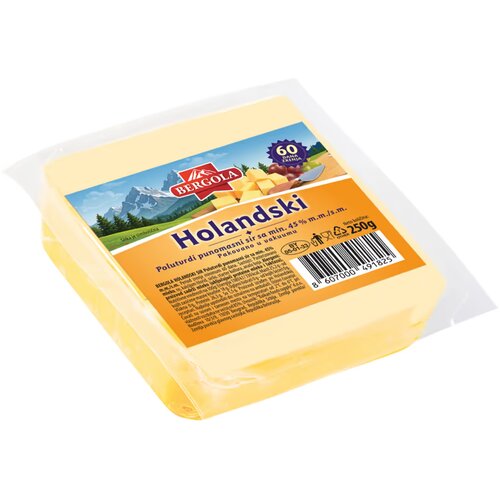  Kačkavalj BERGOLA Holandski 250g Slike