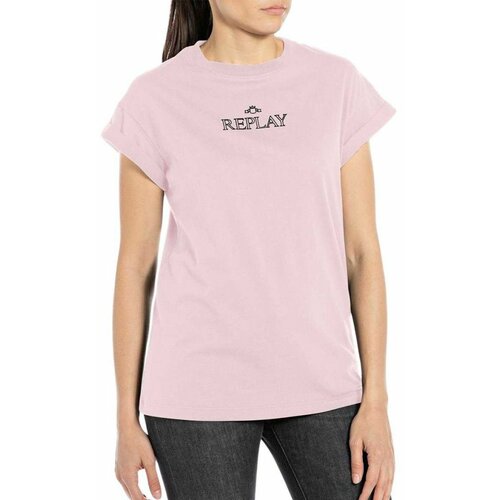 Replay - - Roze ženska majica Cene