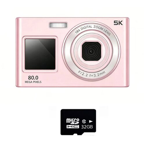 INF HD dvojna sprednja/zadnja kamera 8-inch zaslon, 5K, 80,000,000-pixel Pink, (5000324332) Cene