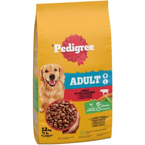 Pedigree Adult s govedinom i povrćem - 2 x 12 kg Cijene