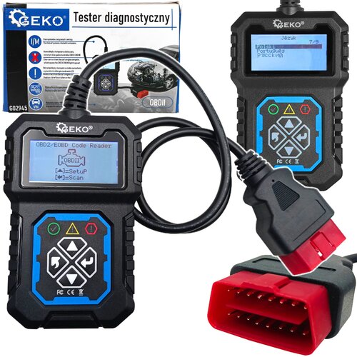  Popolna univerzalna diagnostika avtomobila LCD T31 OBD2 tester Slike