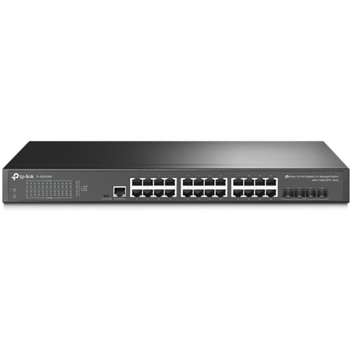 Tp-link Omada SG3428X mrežni prekidač Upravljano L2+/L3 Gigabit Ethernet (10/100/1000) 1U Crno Cijene