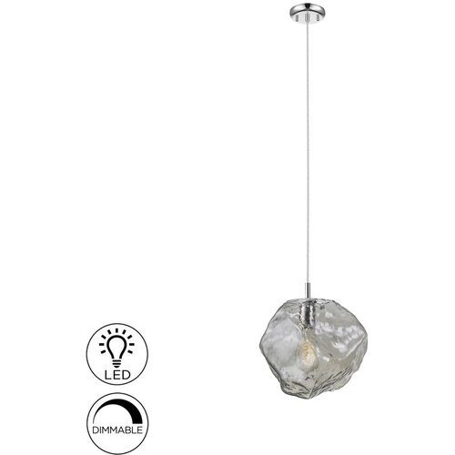 Schuller Petra obesek svetilka 1L D27, Chrome E27, (21006506) Slike