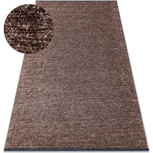 RugsX Preproge Preproga FLORENCE 24021 Enobarvna, glamur, ravno t 135x190 cm Kostanjeva Cene