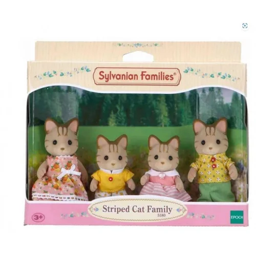 SYLVANIAN Figure djelovanja Sylvanian Families Striped Cat Family