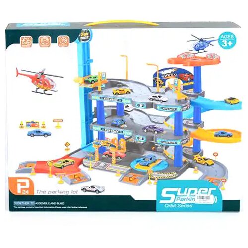 Magic Toys Garaža na tri kata sa helikopterom i dva autića Cijene