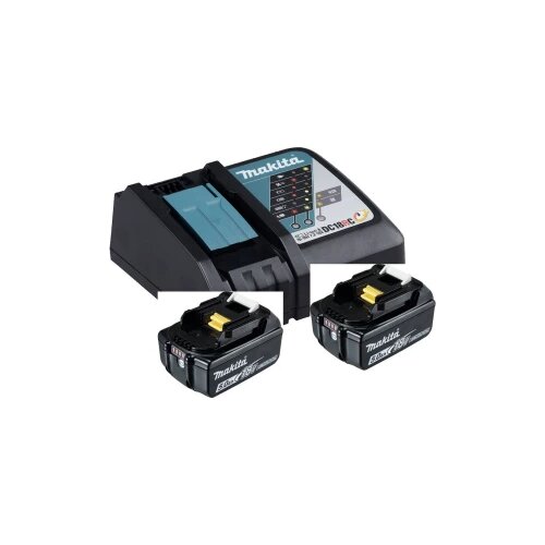 Makita Set br8 makita bat.sa punj.bl1850bx2+dc18r 18v5ah Cene