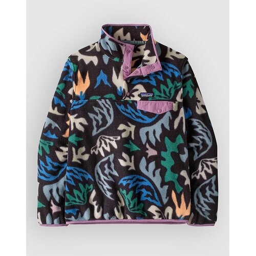Patagonia LW Synch Snap-T Half-Zip Fleece Sweater black Cene