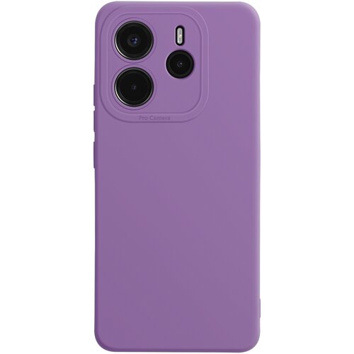 AVIZAR Ohi&scaron;je za Xiaomi Redmi Note 14 4G Silicone Smooth Camera Block Protected, Vijolična, (5000015109) Cene