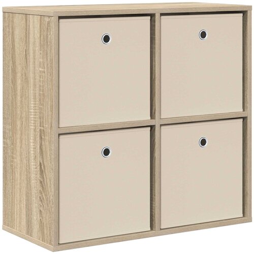  Kreveta s ladicama Sonoma hrast 68,5 x 32 x 67 cm Slike