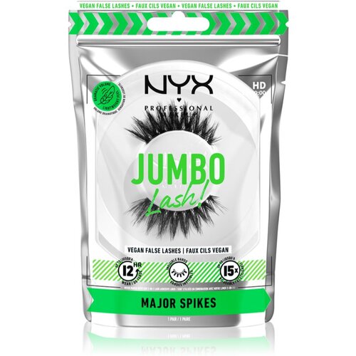 NYX Professional Makeup Jumbo Lash! umetne trepalnice vrsta 09 Major Spikes 1 par Cene