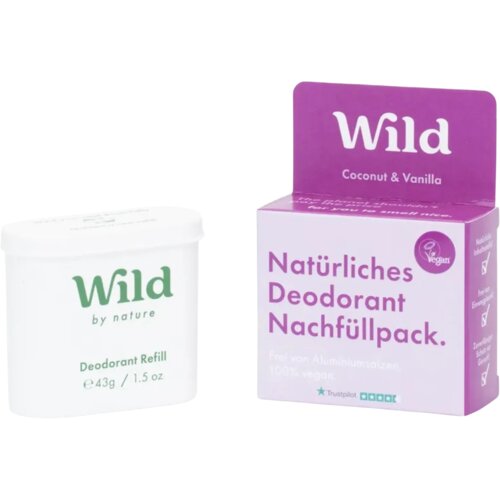 WILD Deodorant Refill Coconut & Vanilla - 40 g Cijene