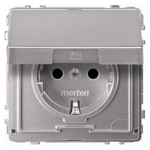 Merten SCHUKO vtičnica aluminij MEG2310-7260, (20888320) Cene