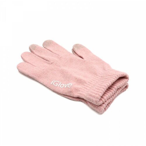 Touch control rukavice iglove roze Slike