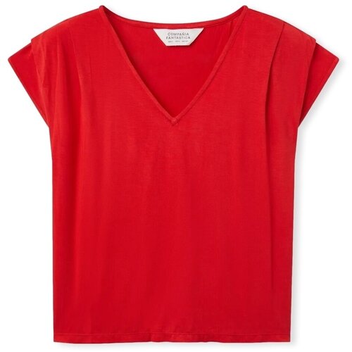 Compania Fantastica Topi & Bluze COMPAÑIA FANTÁSTICA Top 41041 - Red Rdeča Cene