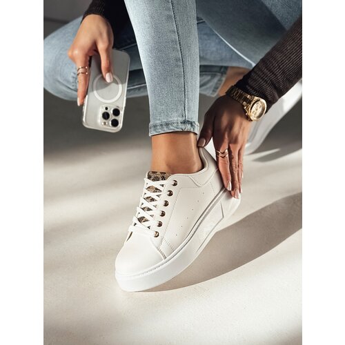 DStreet Sneakersy damskie UNISTEP białe Slike
